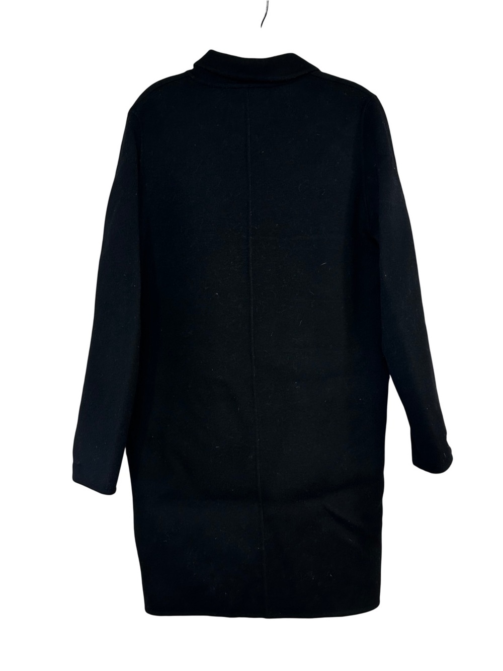ACNE STUDIOS Black Wool Cashmere Elsa Doublé Overcoat Long Coat - Size 36 / US S - Picture 2 of 8